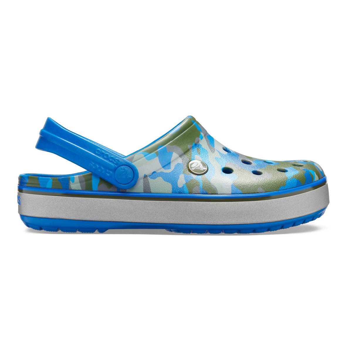 crocband printed clog