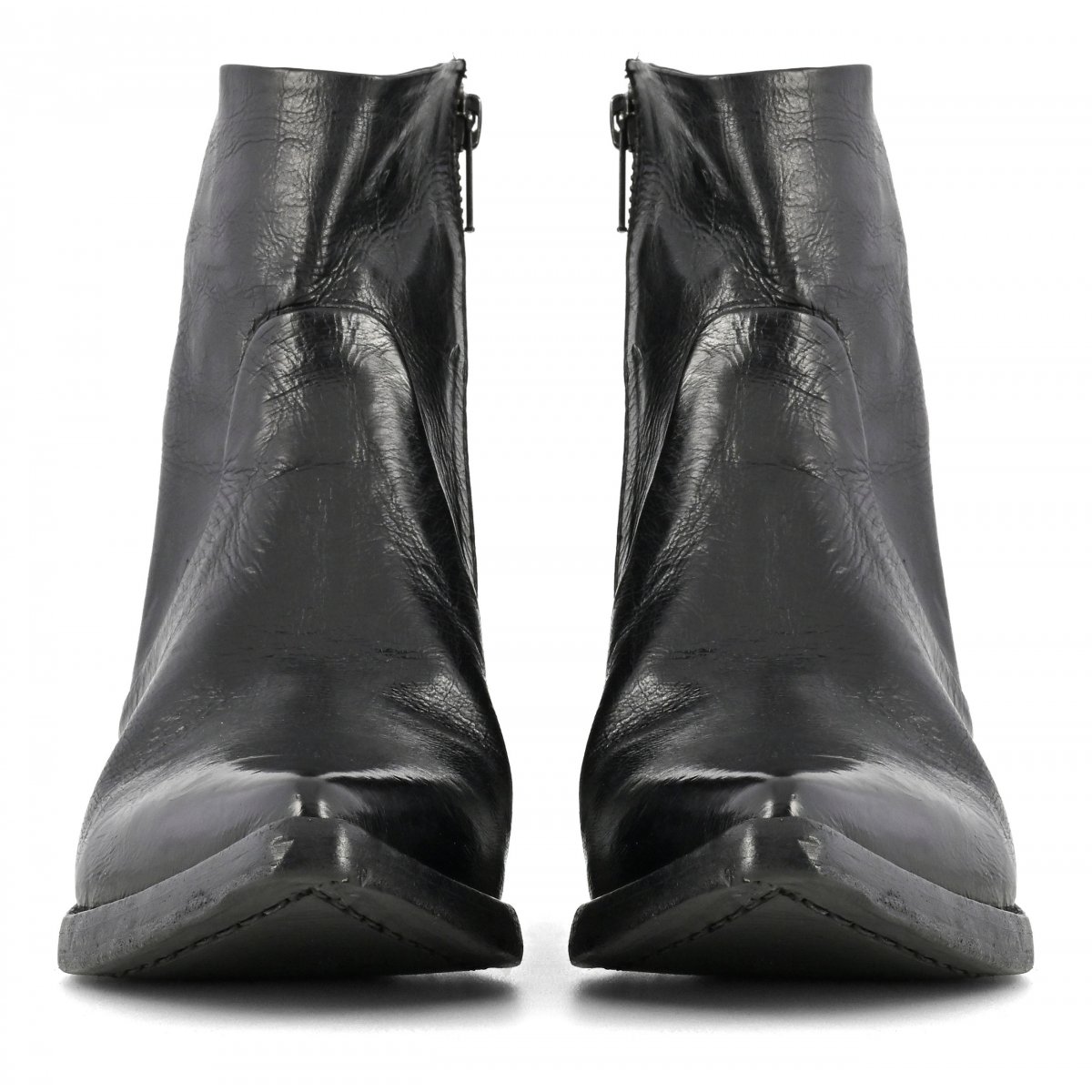 Stivale texano basso effetto invecchiato