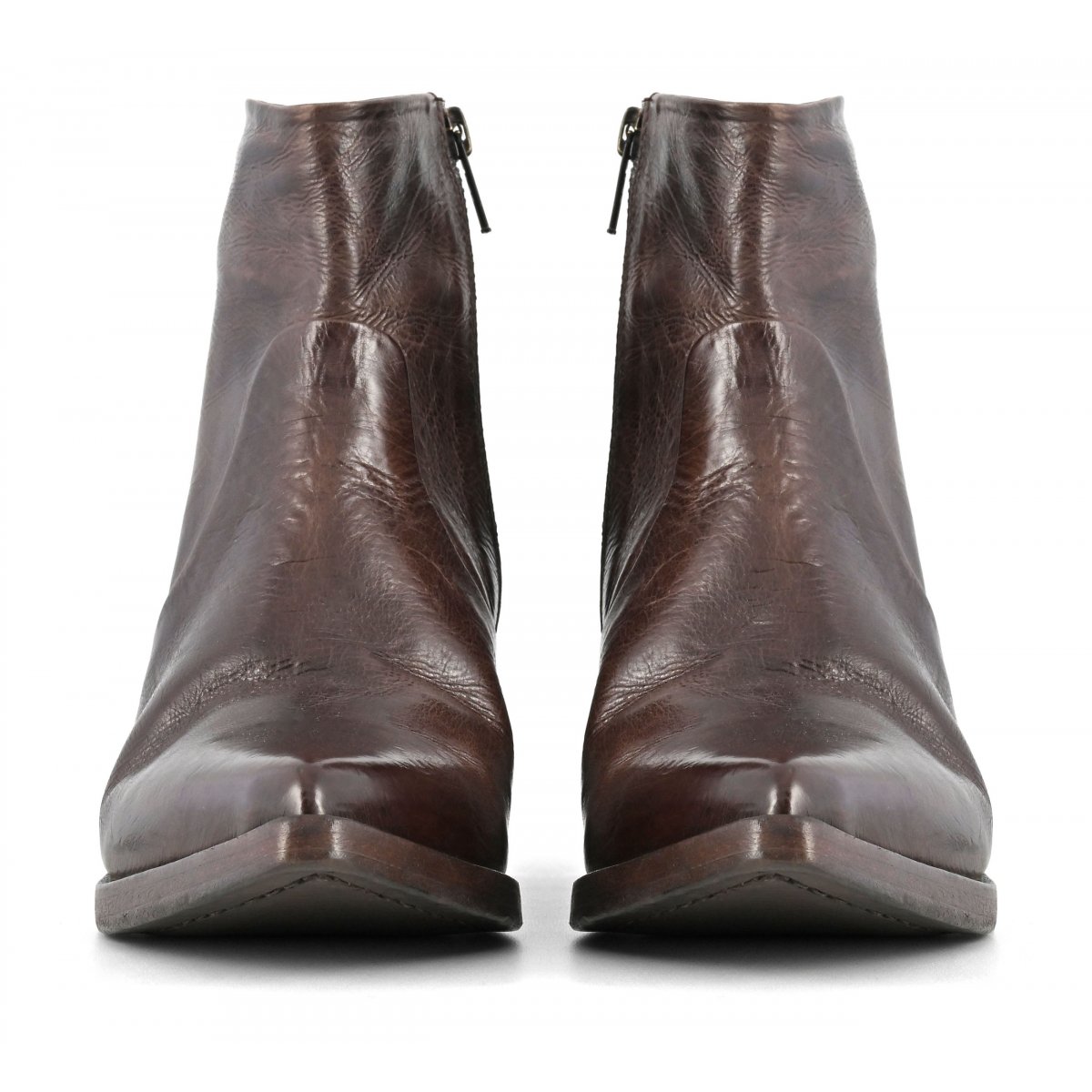 Stivale texano basso effetto invecchiato