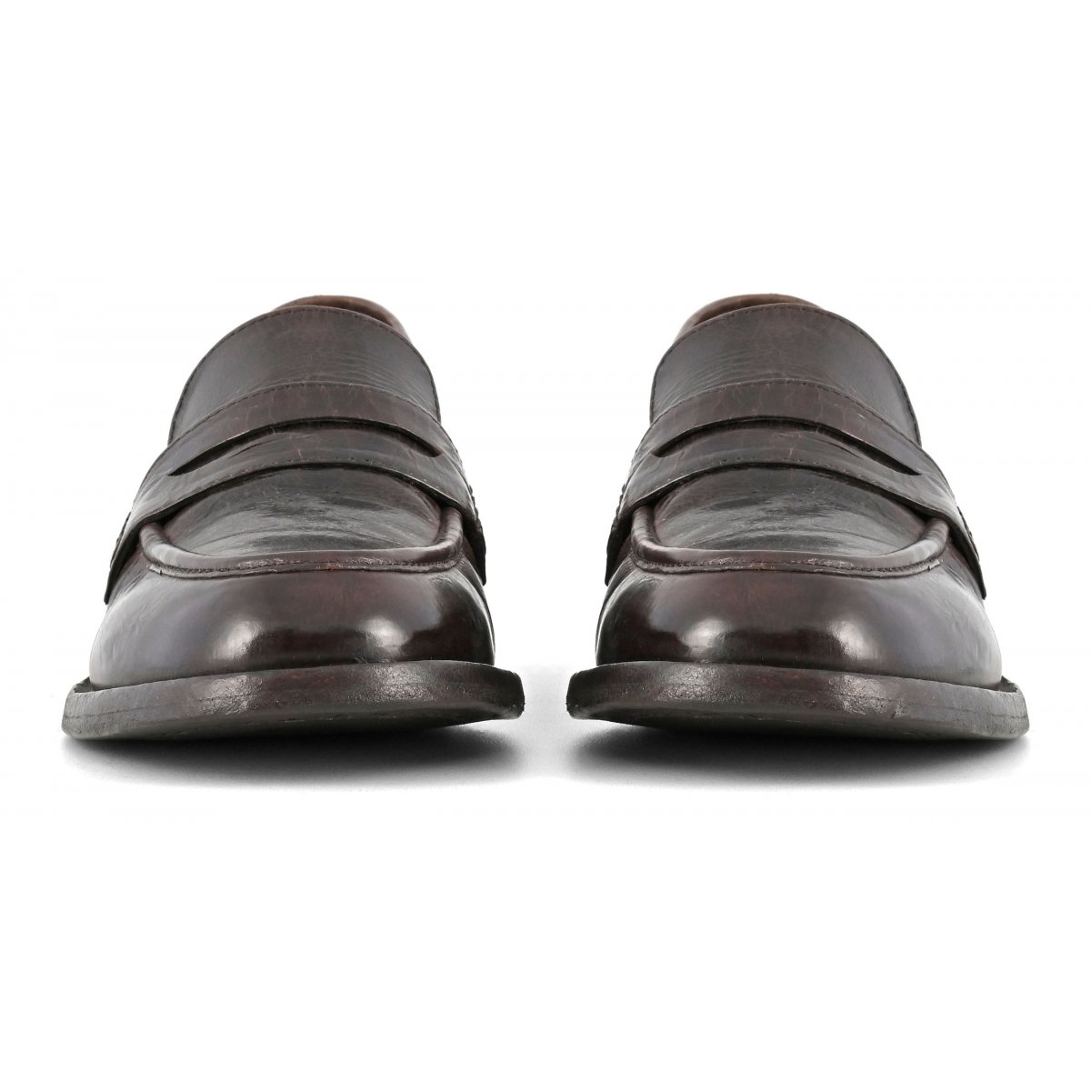 Mocassino effetto invecchiato