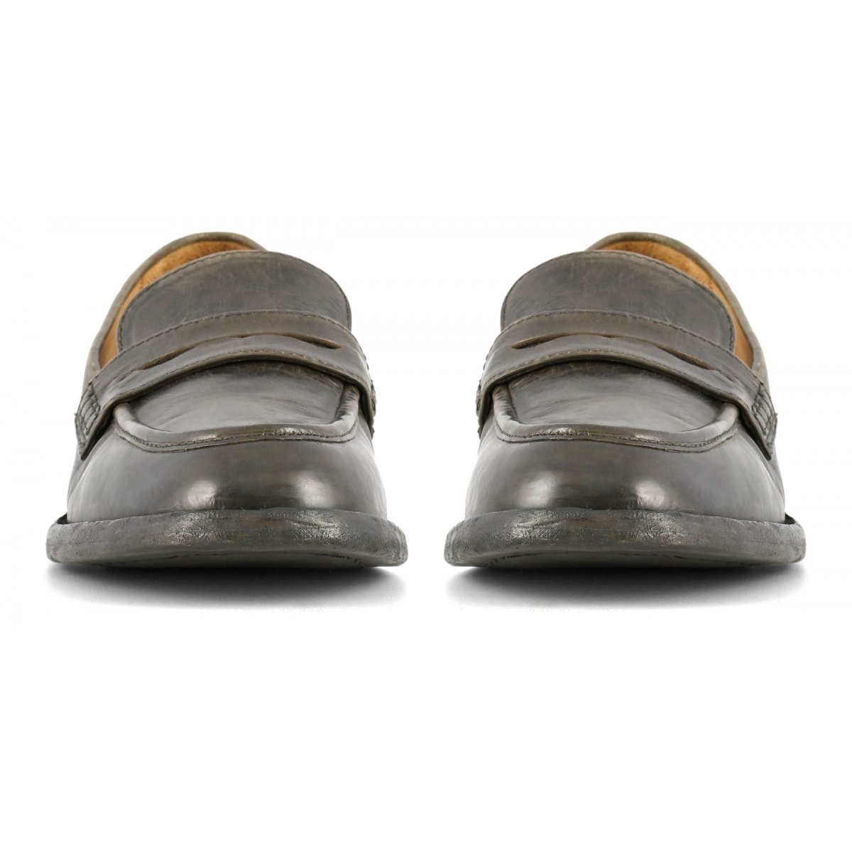 Mocassino effetto invecchiato