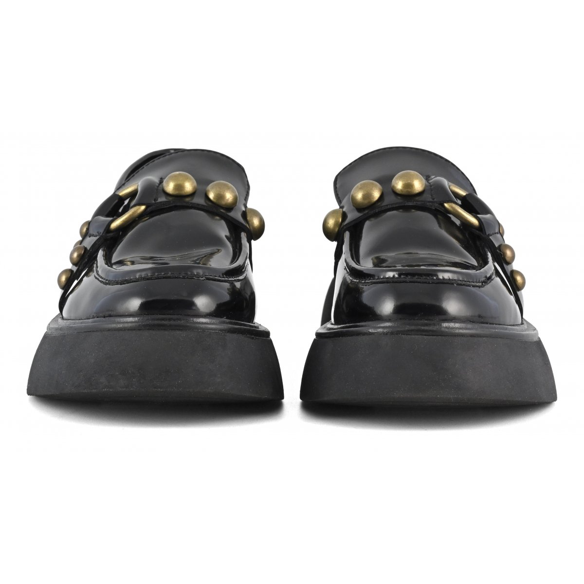 Mocassino con anello maxi