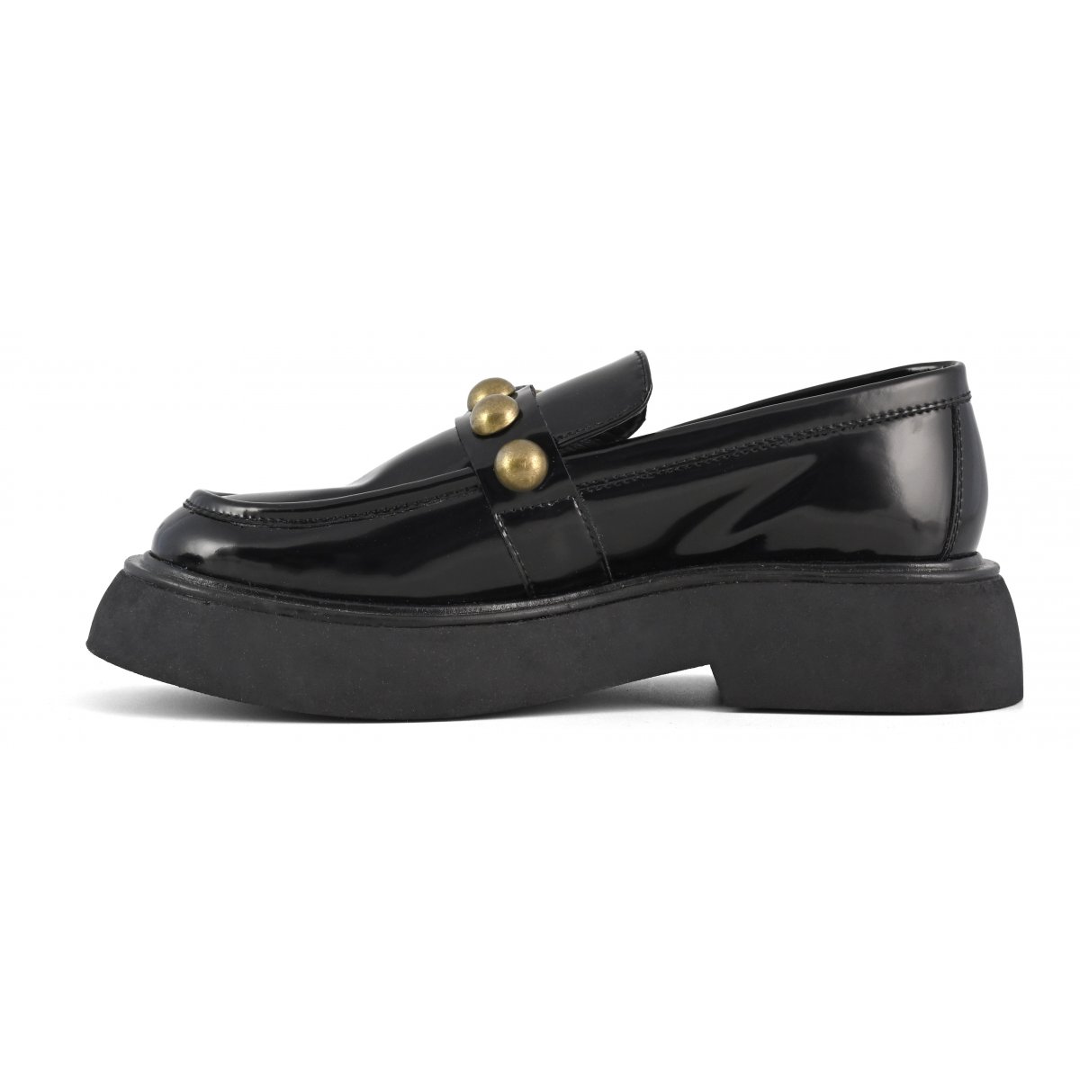 Mocassino con anello maxi