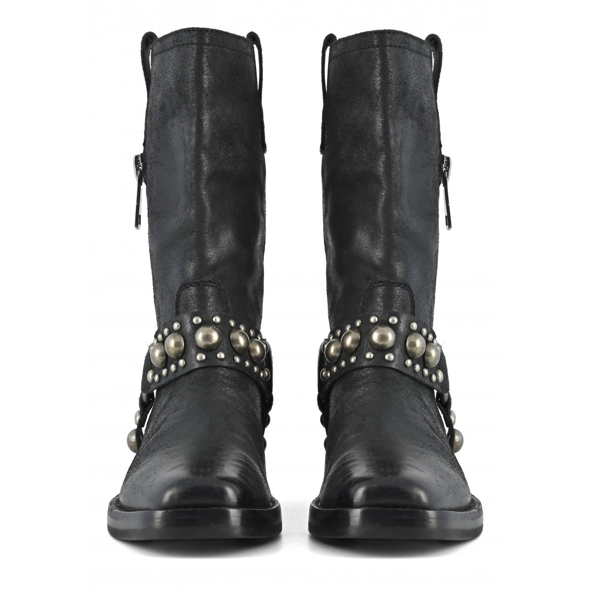 Stivale Frye con zip decorativa