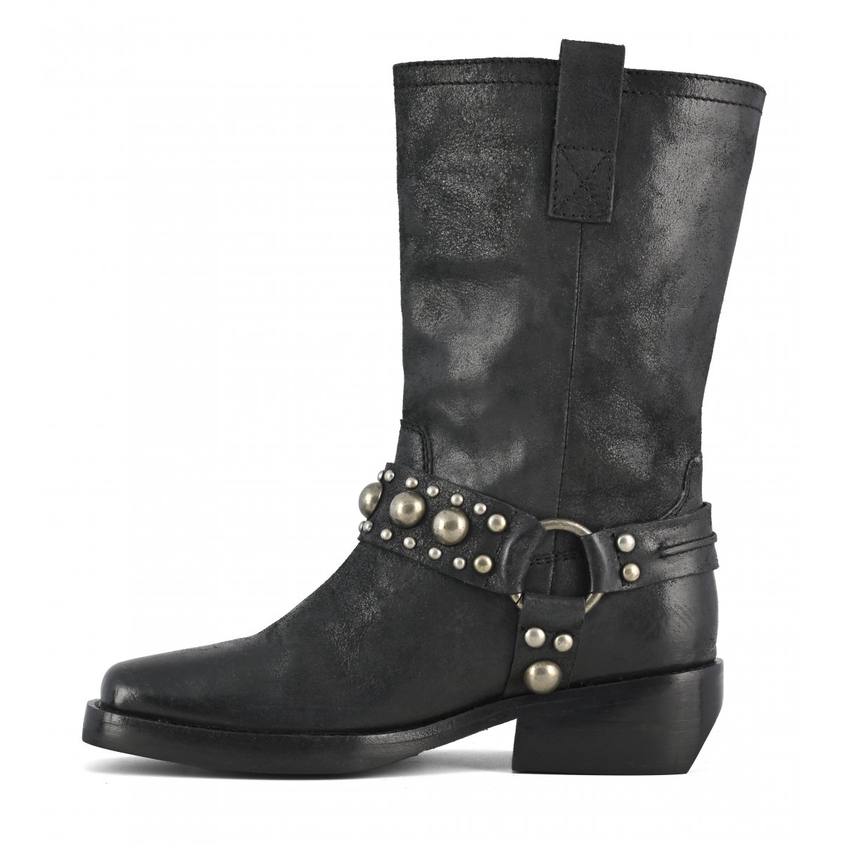 Stivale Frye con zip decorativa