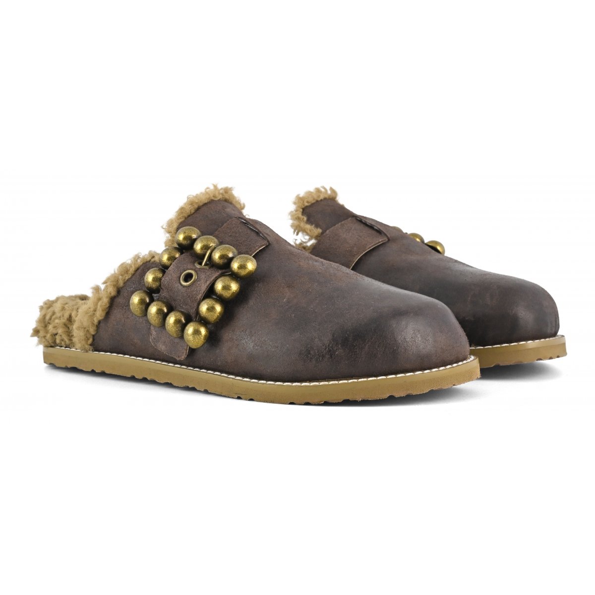 Sabot pelle vintage