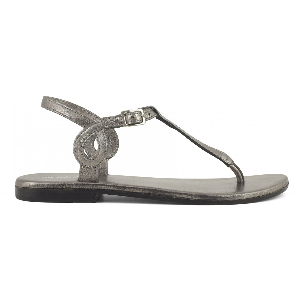 Sandalo infradito minimal in pelle