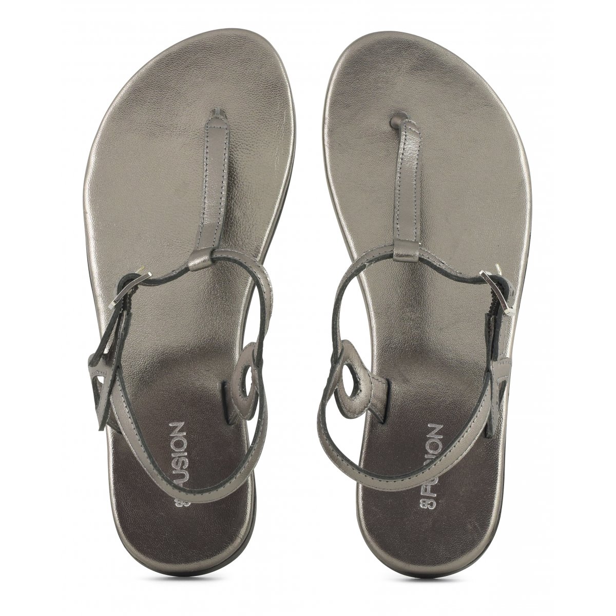 Sandalo infradito minimal in pelle