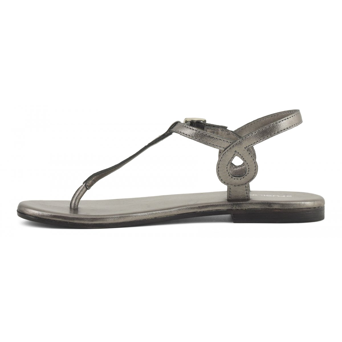 Sandalo infradito minimal in pelle