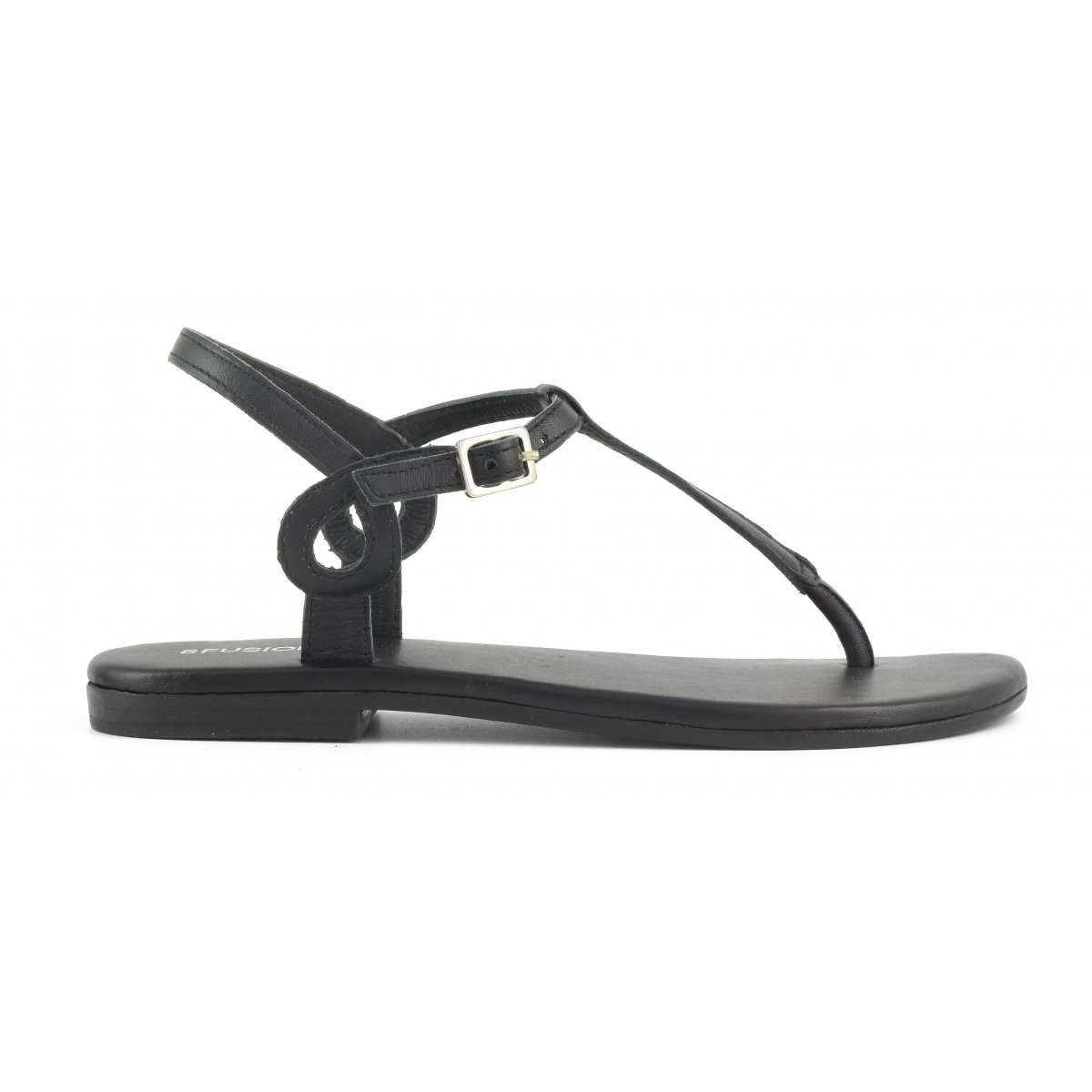 Sandalo infradito minimal in pelle