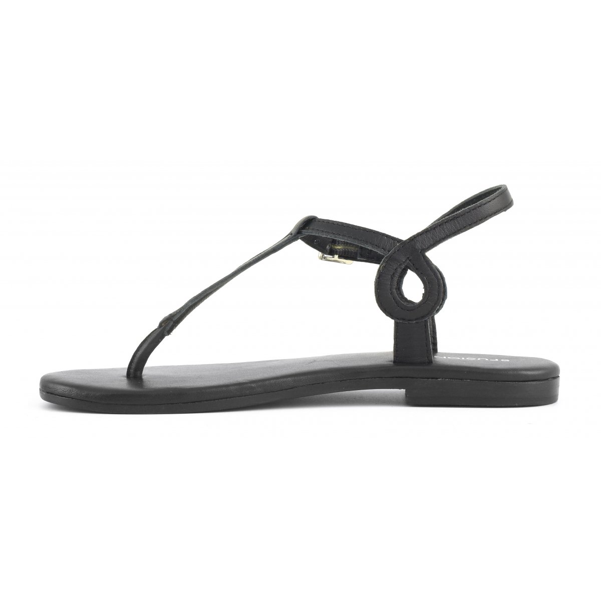 Sandalo infradito minimal in pelle