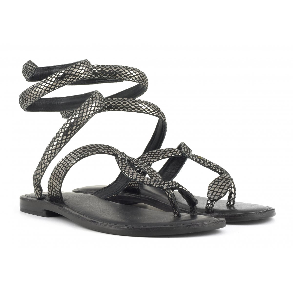 Sandalo wrap up laminato