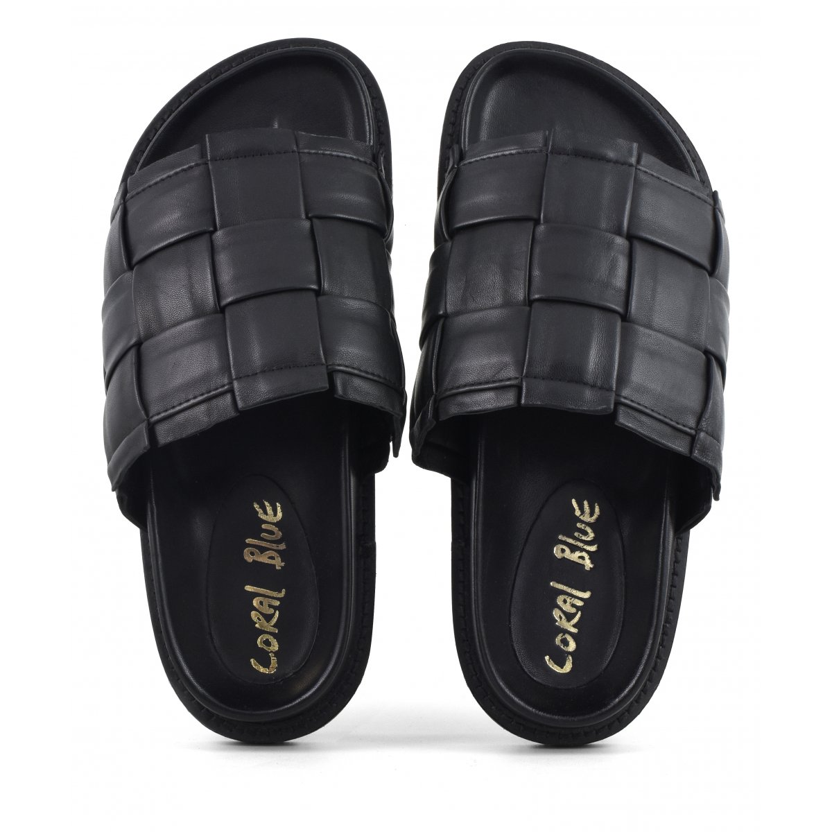 Slide con tomaia a intreccio grande