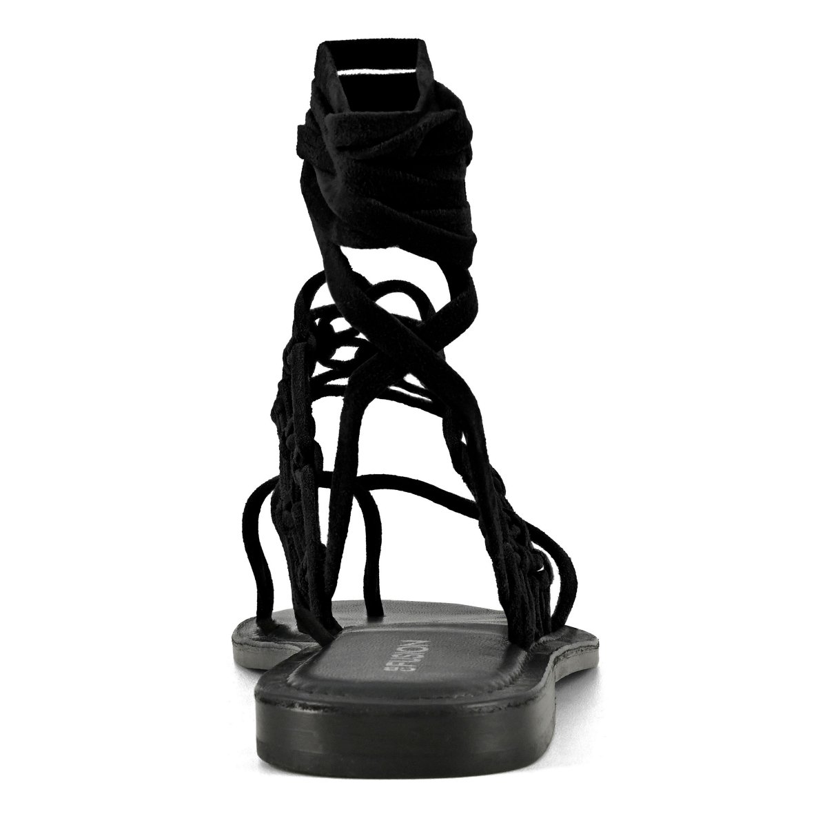 Sandalo schiava infradito nodi in pelle