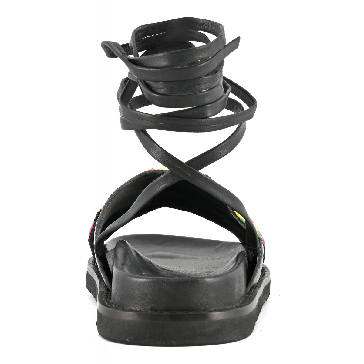 Sandalo fussbett con perline