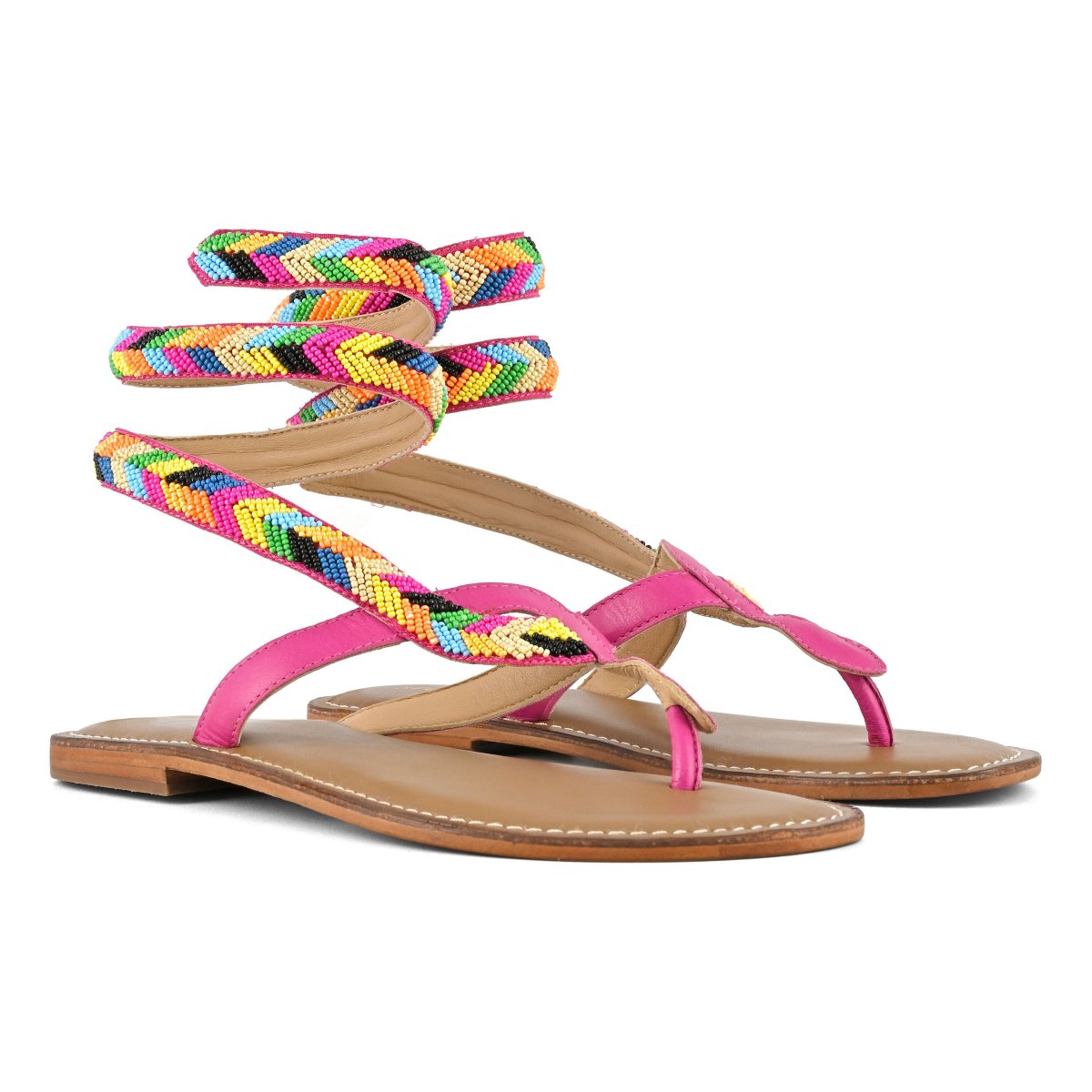 Sandalo wrap up perline