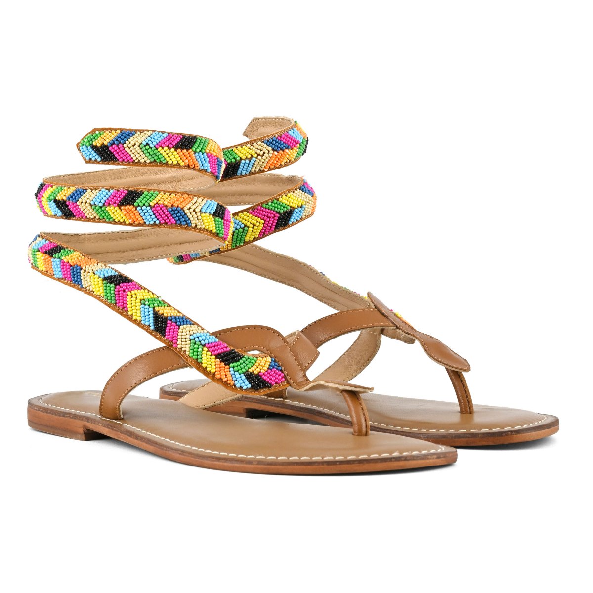 Sandalo wrap up perline