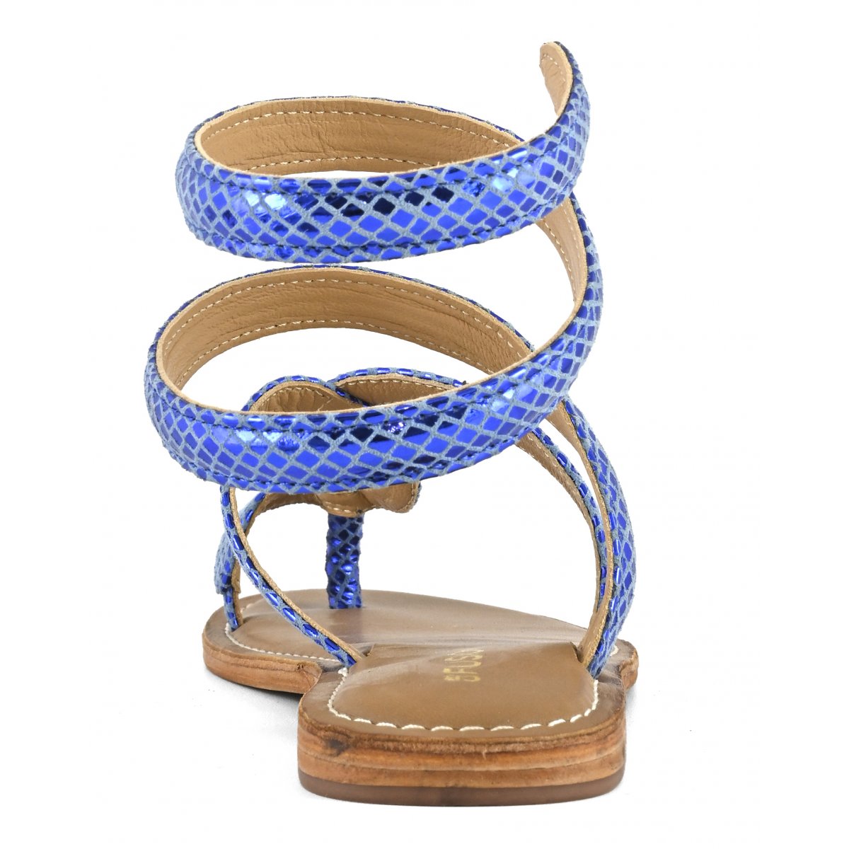 Sandalo wrap up laminato