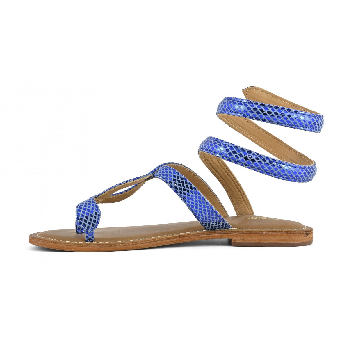 Sandalo wrap up laminato