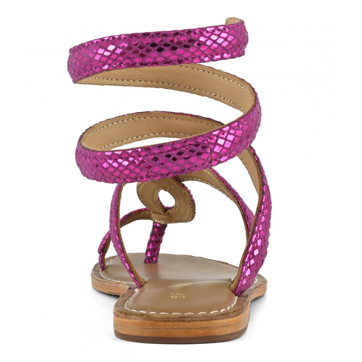 Sandalo wrap up laminato