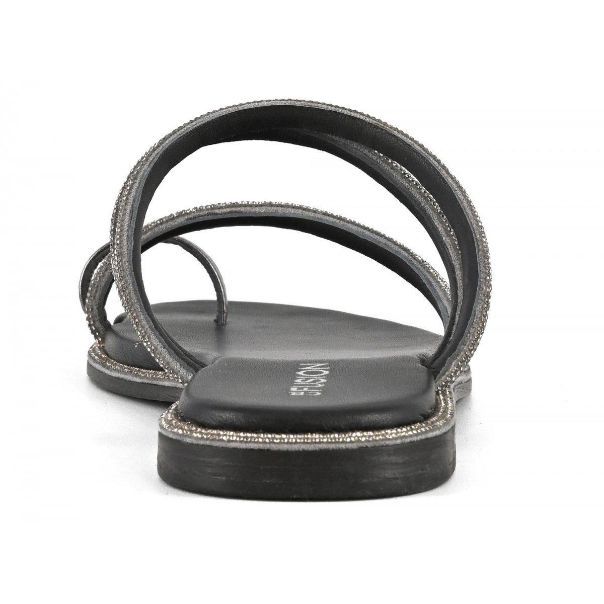 Sandalo infradito minimal con strass