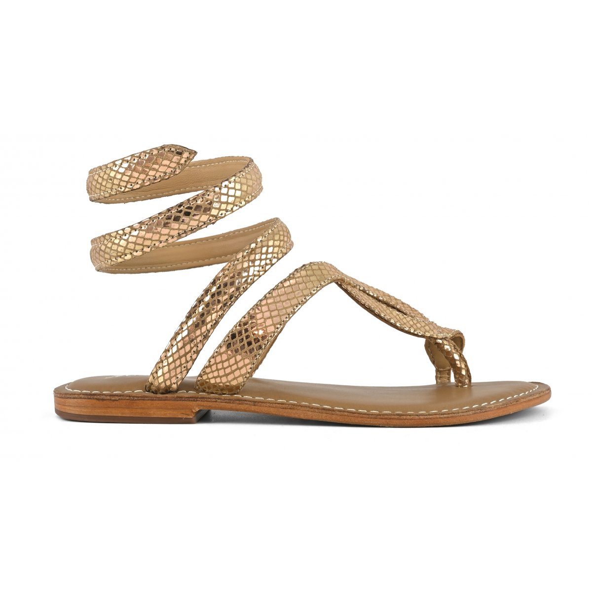 Sandalo wrap up laminato