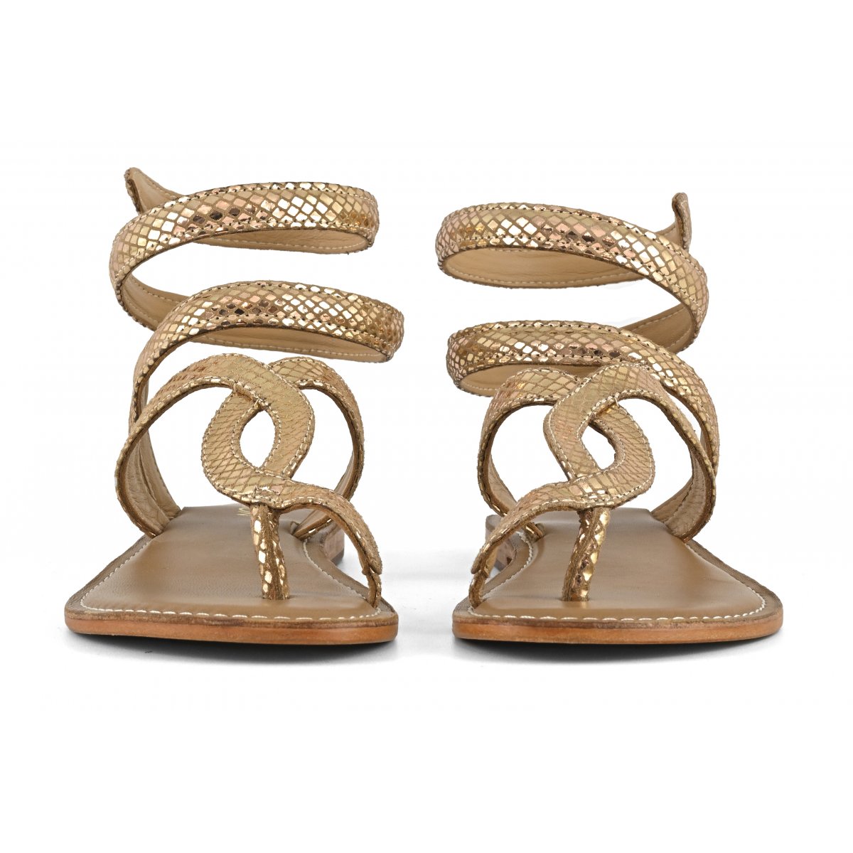 Sandalo wrap up laminato