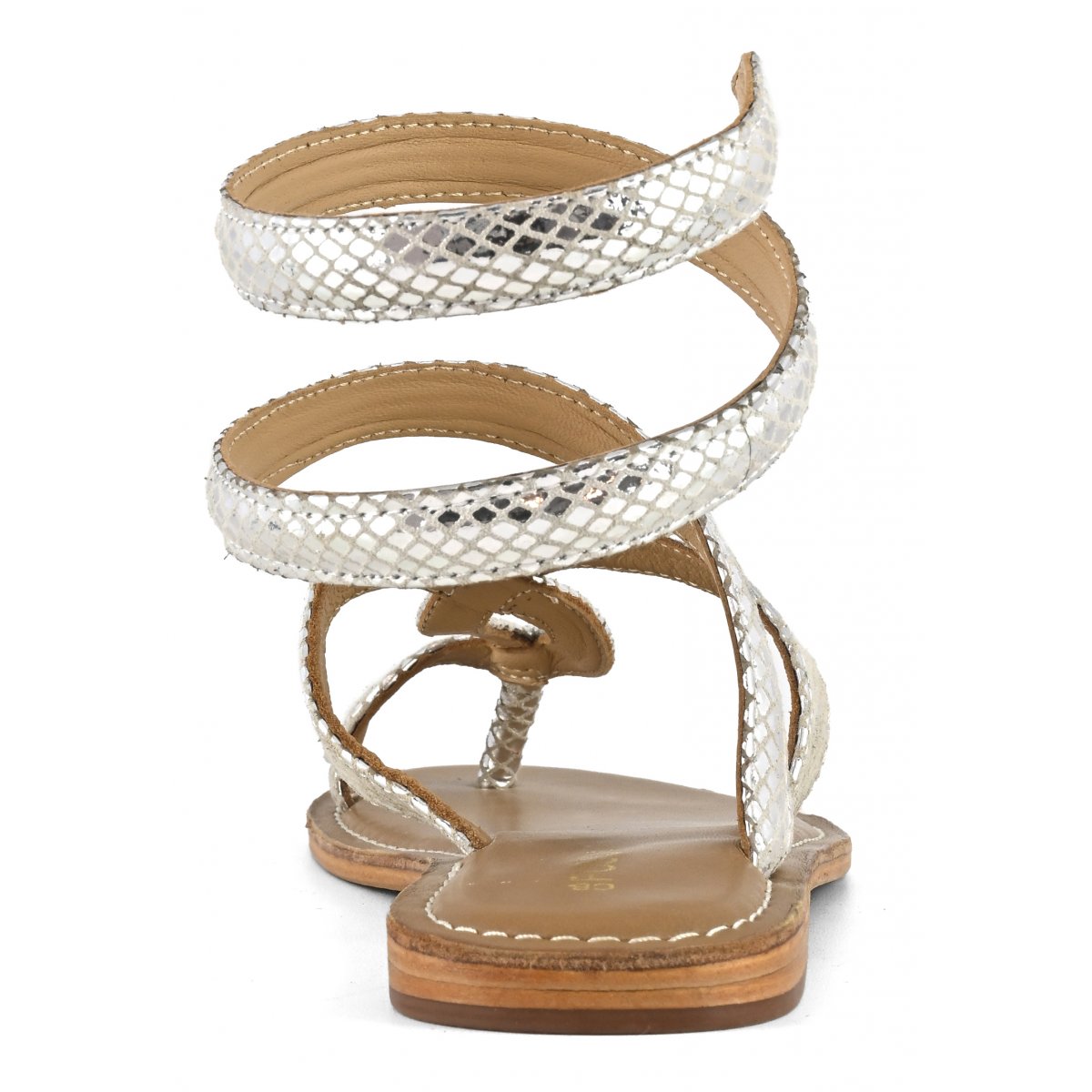 Sandalo wrap up laminato