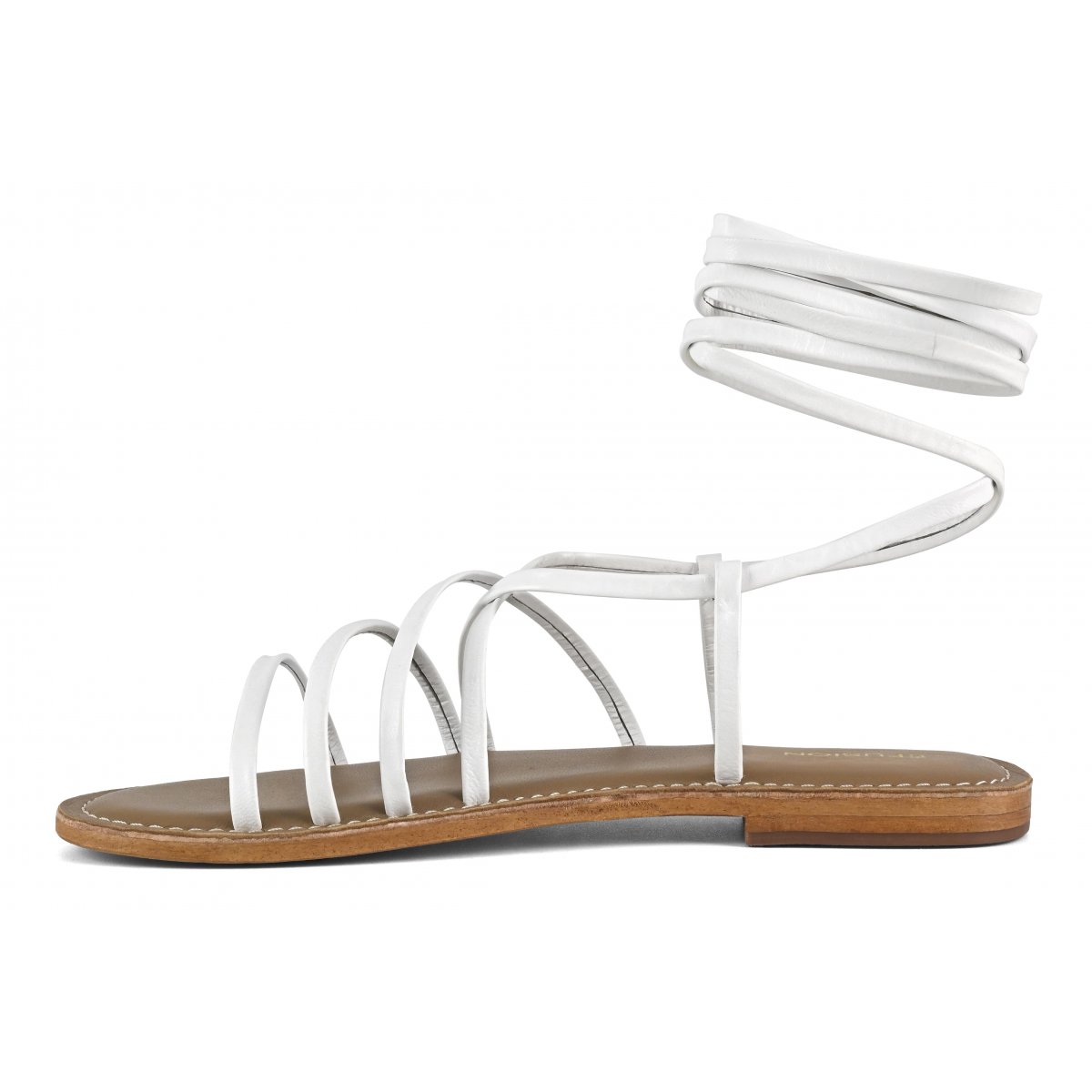 Sandalo lacci in pelle