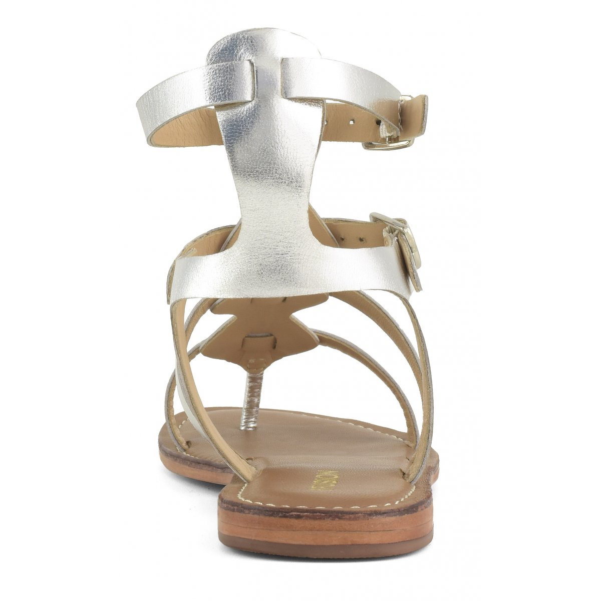 Sandalo gladiatore in pelle