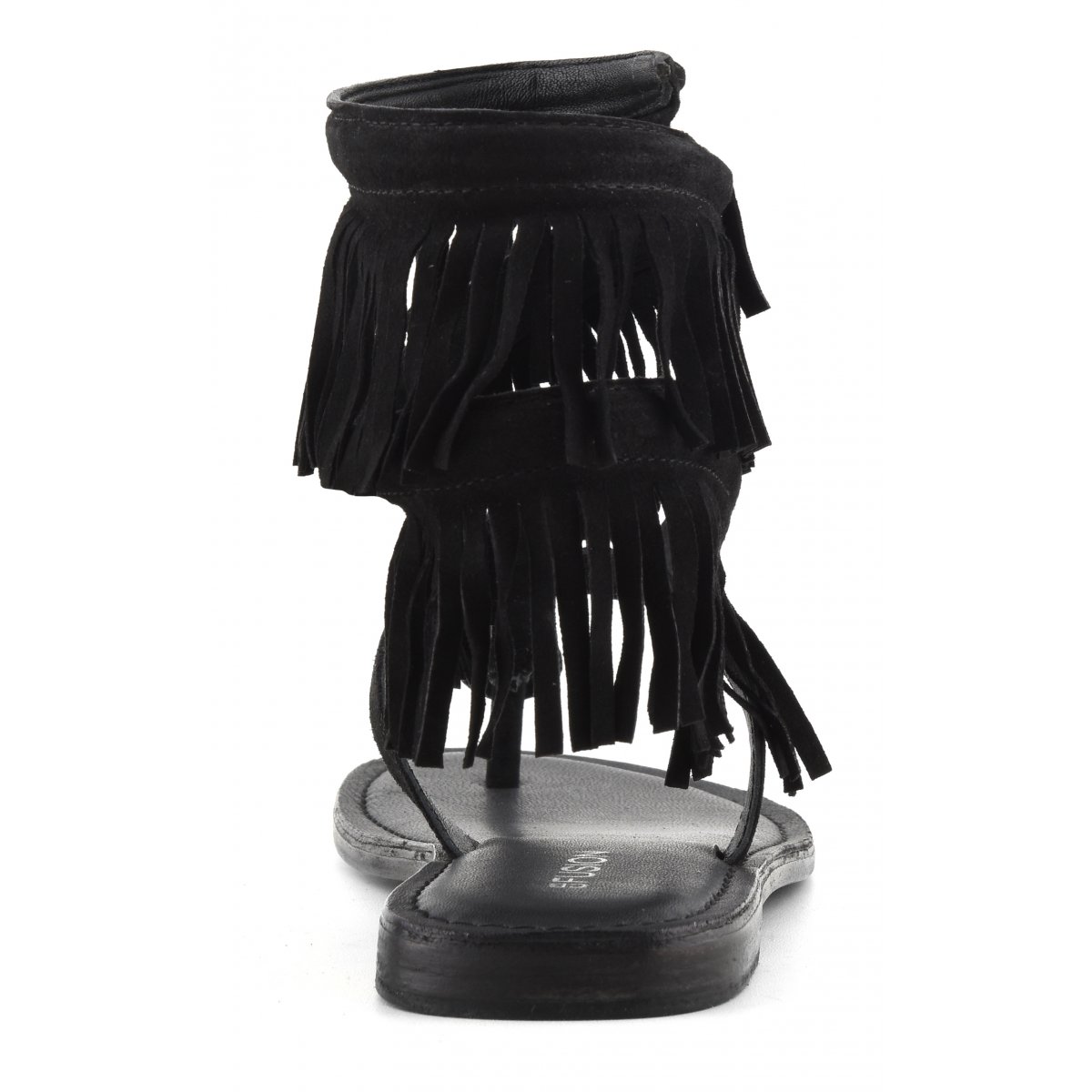 Sandalo wrap up con frange