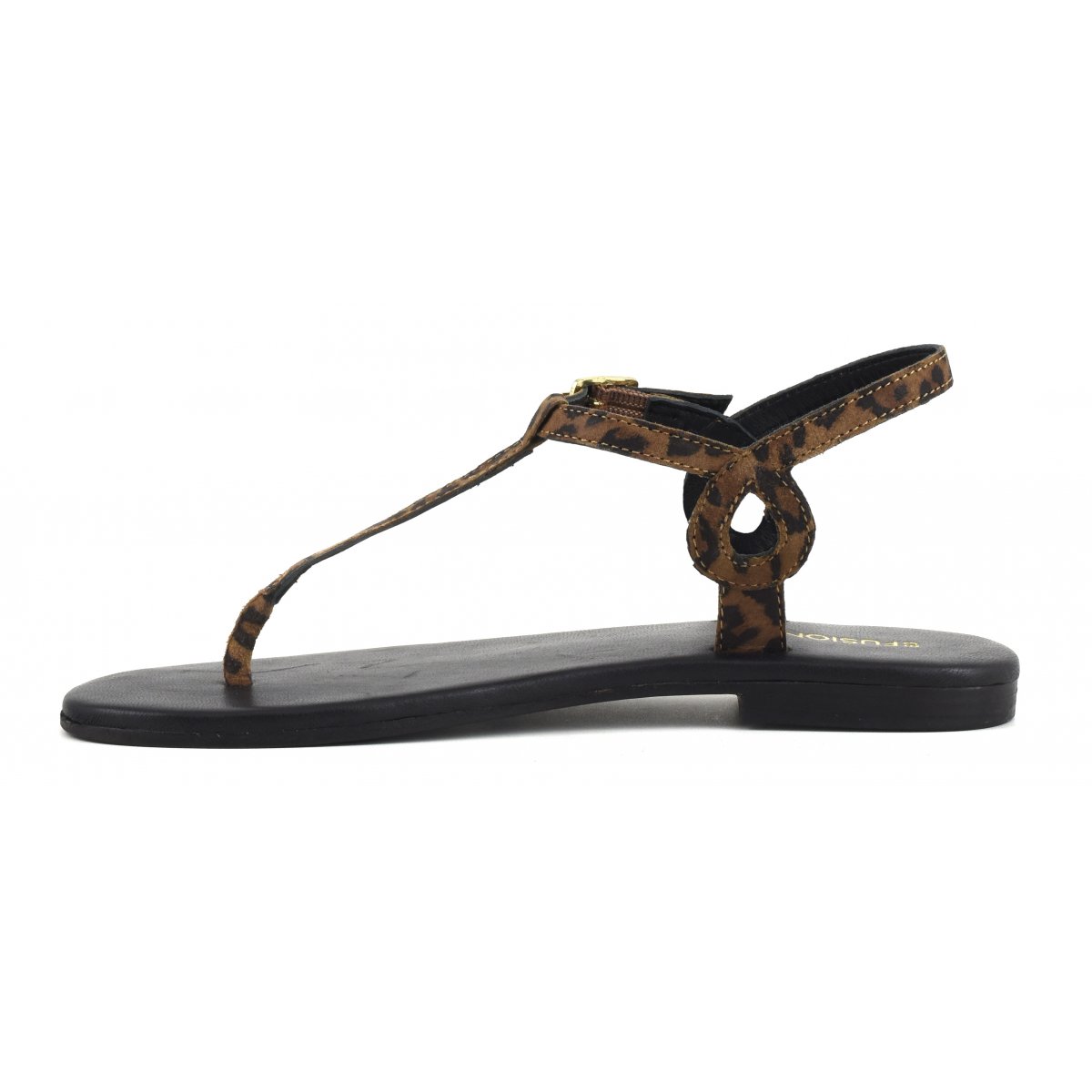 Sandalo infradito minimal in pelle
