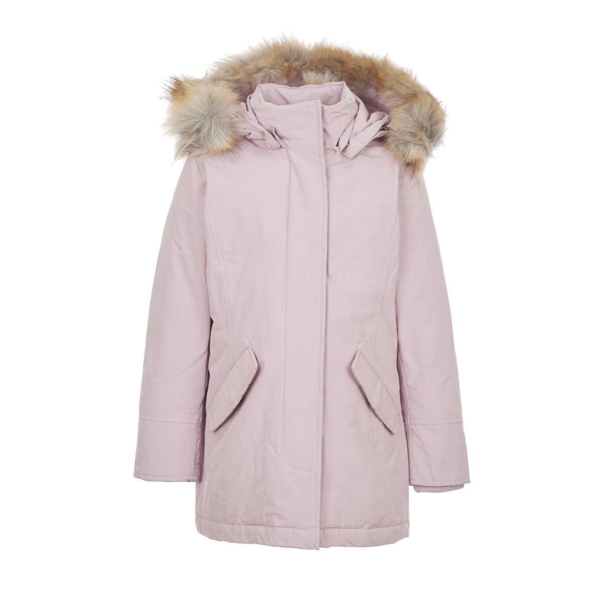 Cappotto Invernale Per Bambina, Nero, Pile Con Pelliccia Sintetica E Cappuccio, Taglie 5-13 Anni, A2Z 4 Kids