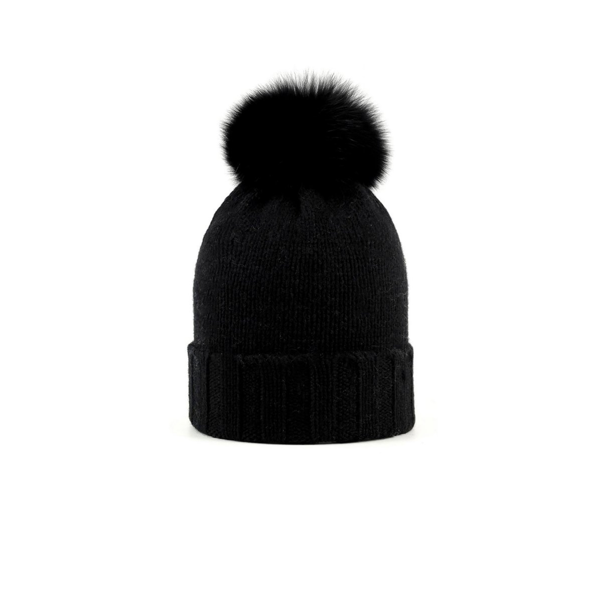 Hat with pom