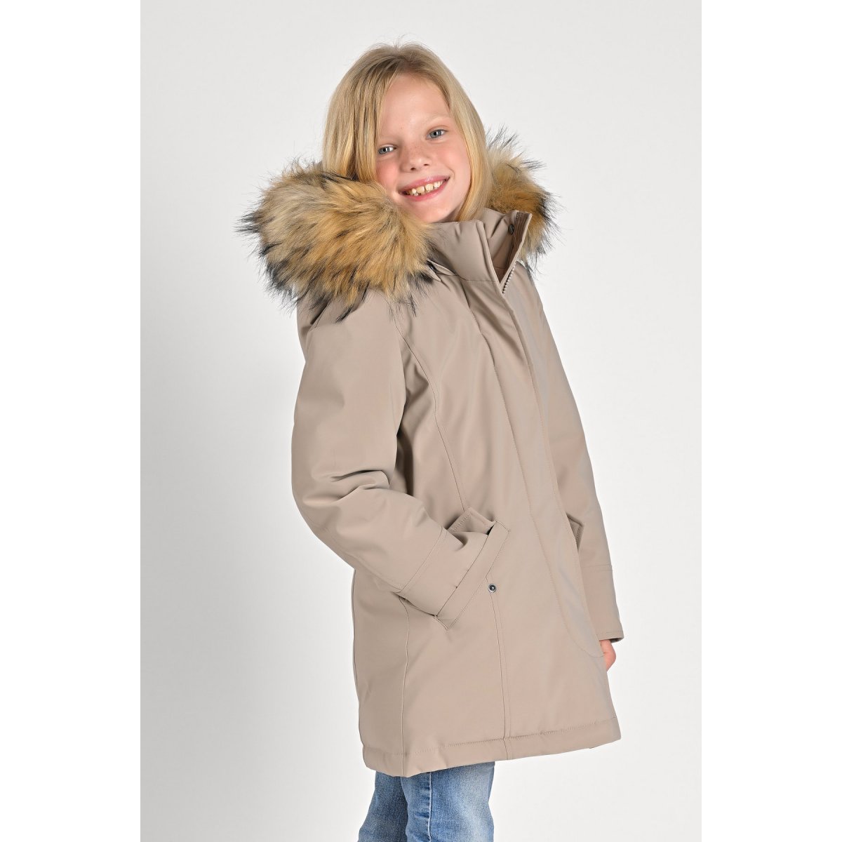 Giacca Kid Fundy Bay Fake Fur