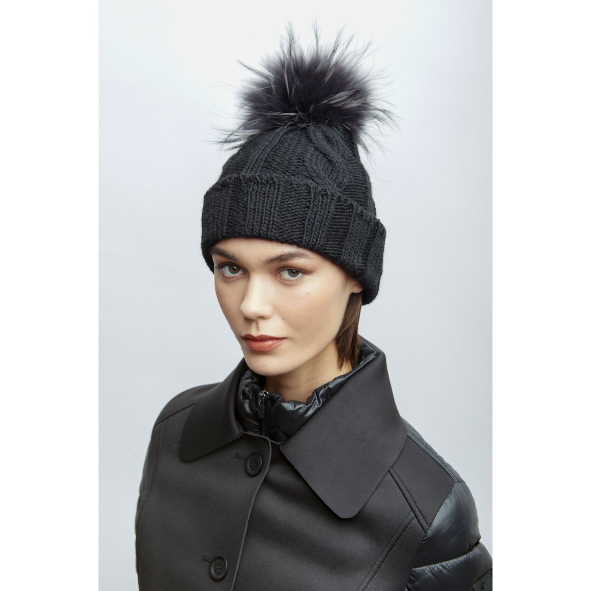 Cappello pom pelliccia murmasky