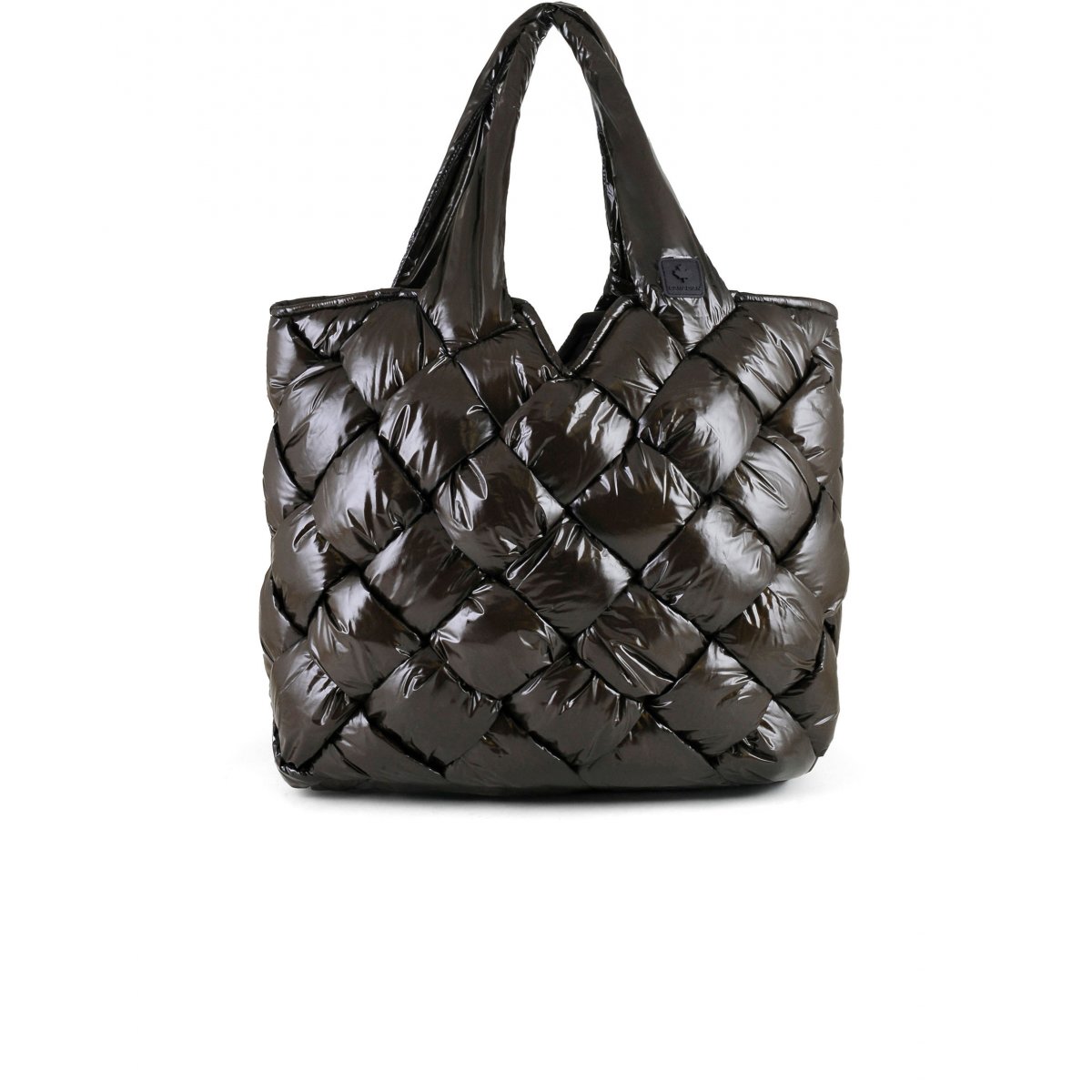 Tote woven bag recycled