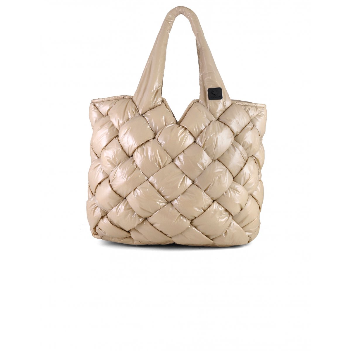 Tote woven bag recycled