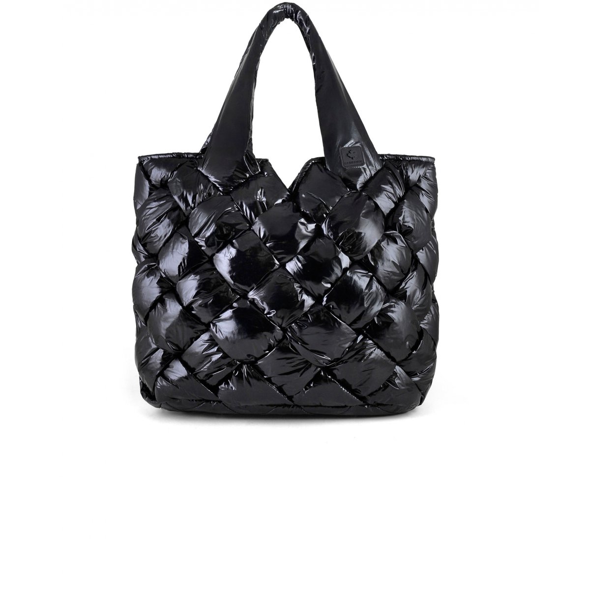 Tote woven bag recycled