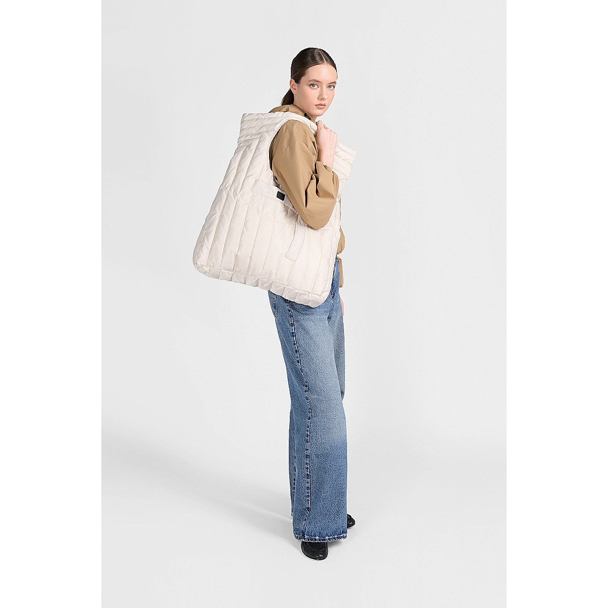 MAYO BAG SATIN WITH KEYRING