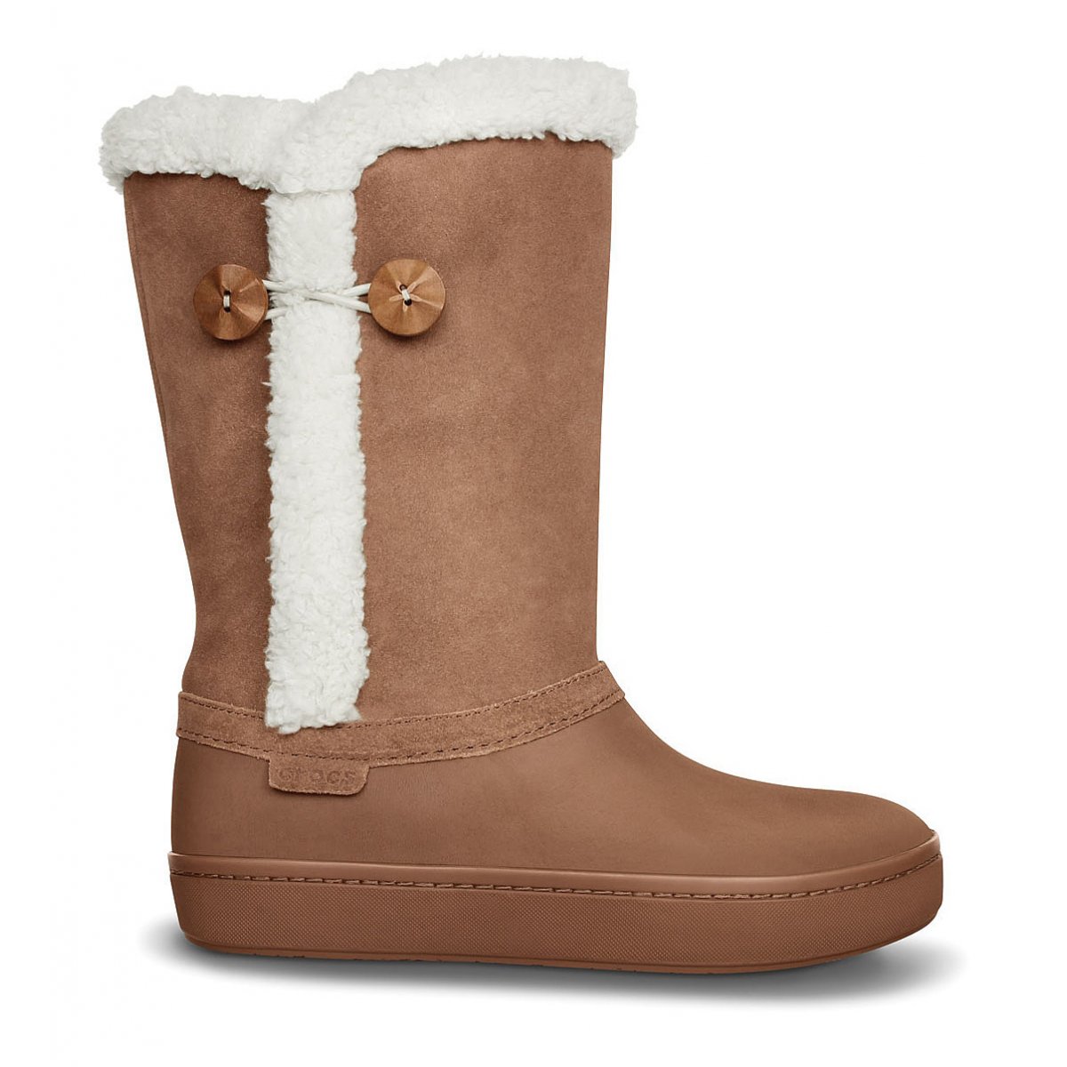 Modessa Suede Button Boot W