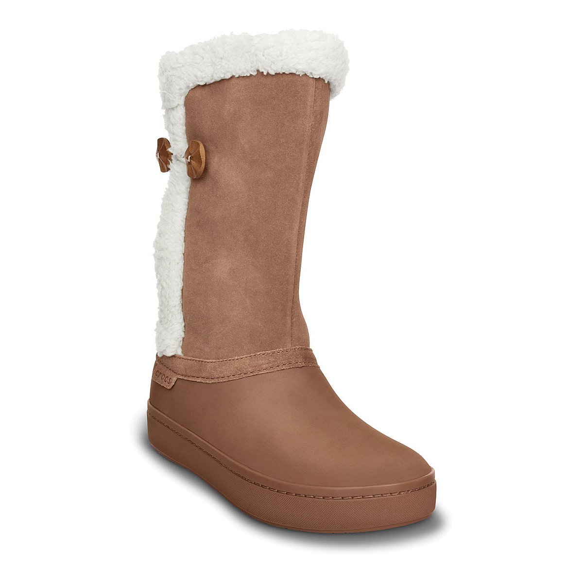 Modessa Suede Button Boot W