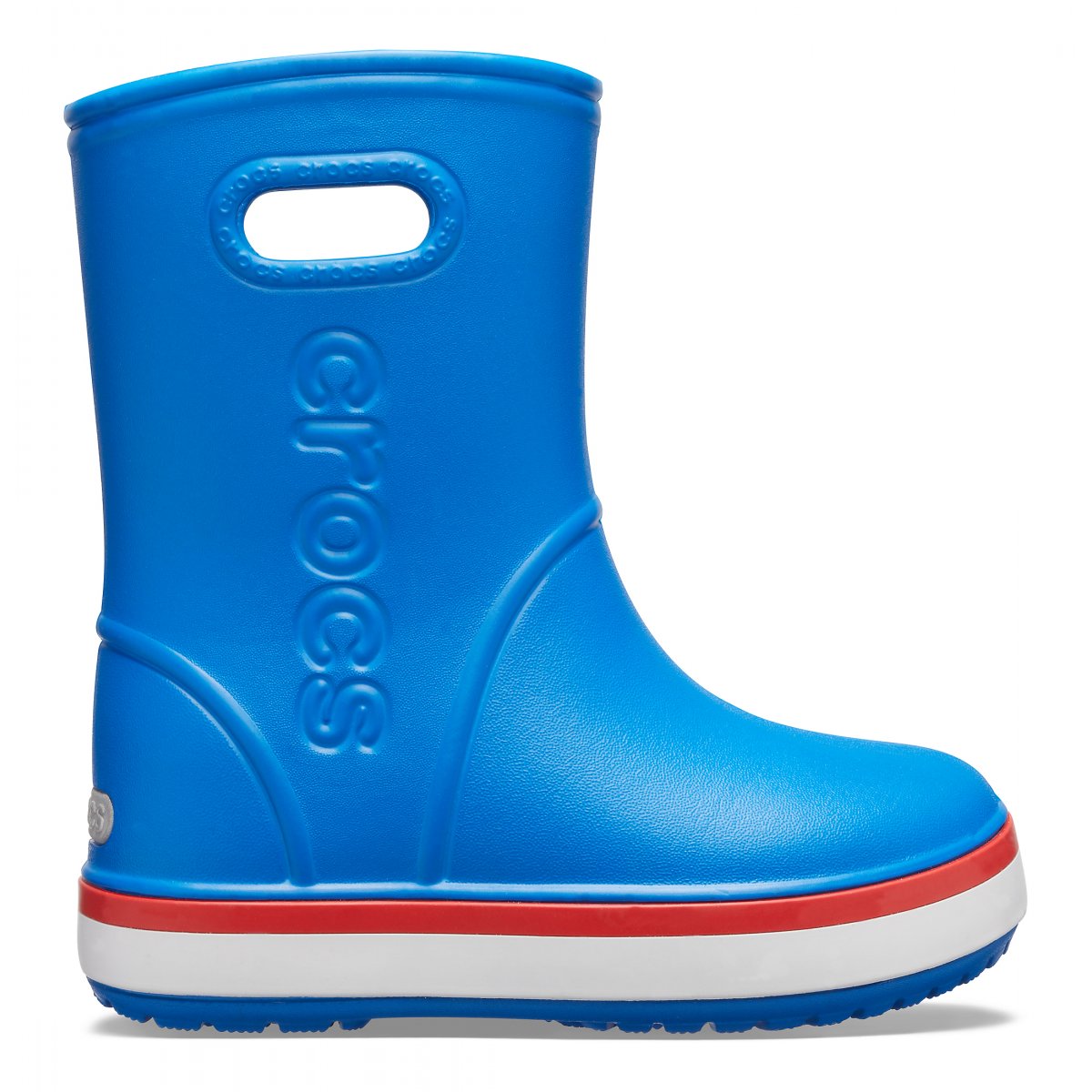 Crocs Crocband Rain Boot K Stivali di Gomma Unisex-Bambini