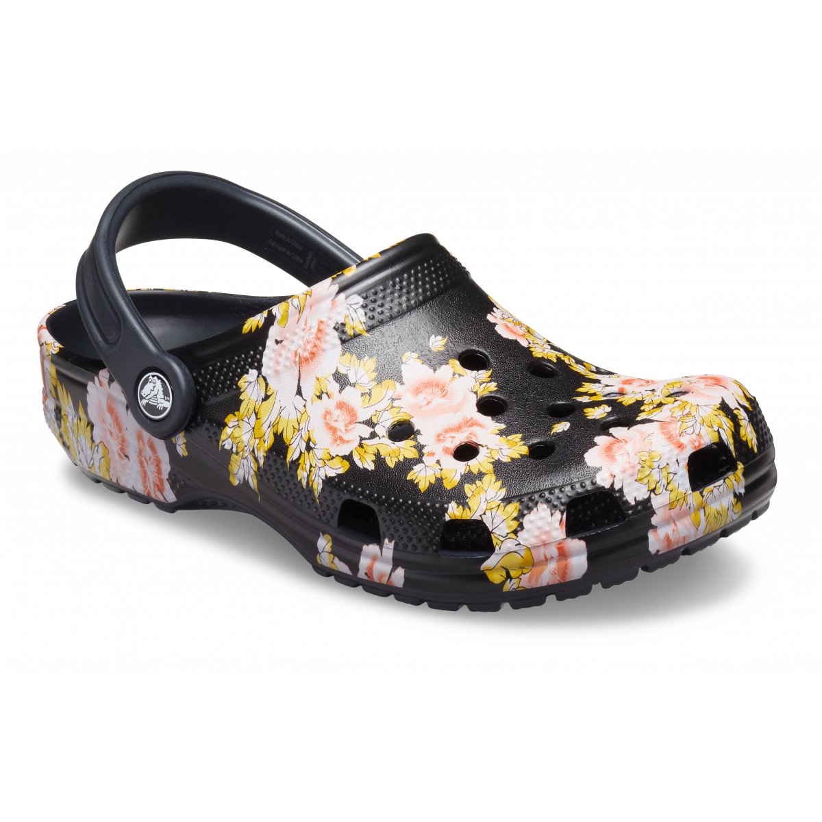 Classic Printed Floral Clog W