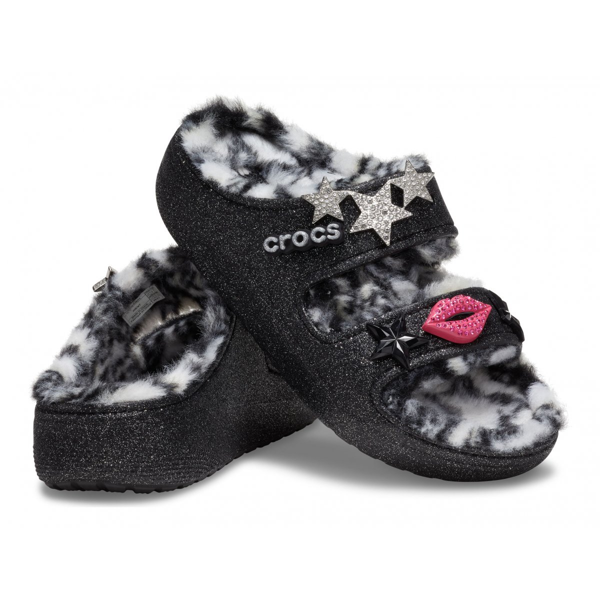 ClscCozzzyDiscoGlitterSandal W