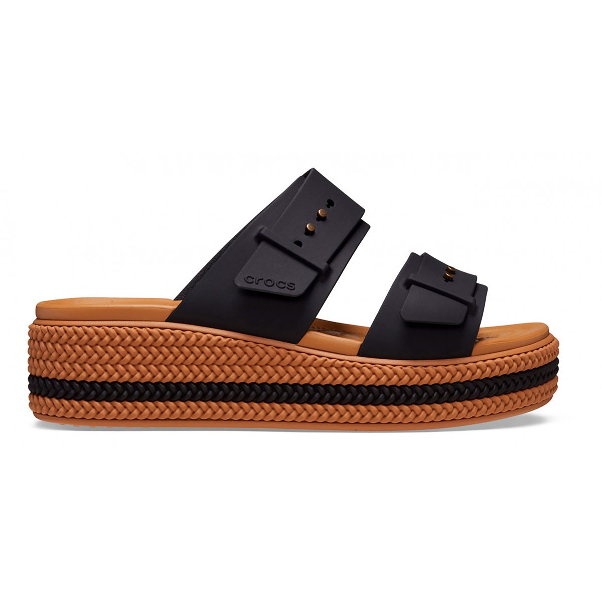 Brooklyn woven buckle w - Black (39-40)