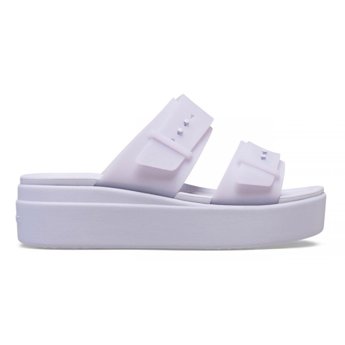 Brooklyn buckle frosted low wedge w - PUMN (39-40)