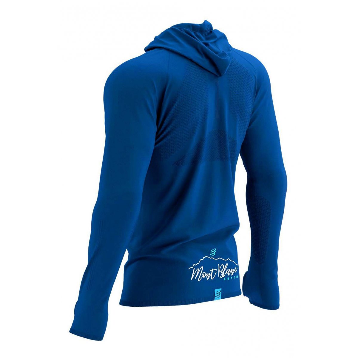 3D Thermo Seamless Hoodie Zip - Mont Blanc 2022