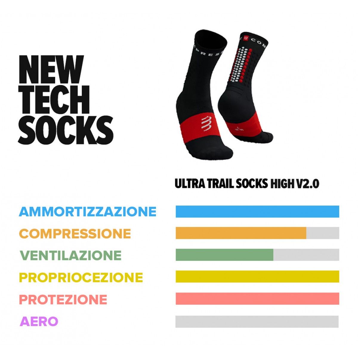 Ultra trail socks v2.0