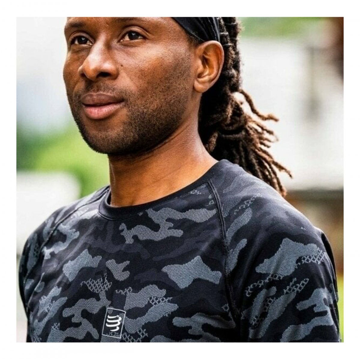 Training SS Tshirt M Camo Prem